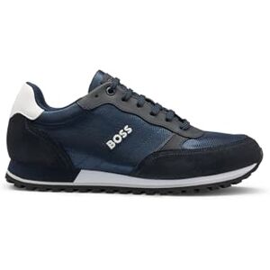 BOSS Hommes Parkour-L Runn Baskets avec Logos et détails en Similicuir - Publicité BOSS Hommes Parkour-L Runn Baskets avec Logos et détails en Similicuir - Publicité