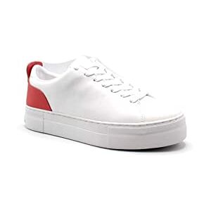 Guess Giaa5 Chaussures à Lacets pour Femme, White Orange, 40 EU - Publicité Guess Giaa5 Chaussures à Lacets pour Femme, White Orange, 40 EU - Publicité