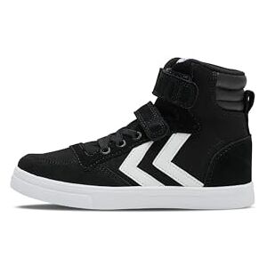 Hummel Mixte enfant Slimmer Stadil High Jr Basket, Noir, 37 EU - Publicité Hummel Mixte enfant Slimmer Stadil High Jr Basket, Noir, 37 EU - Publicité