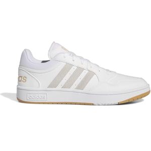 Baskets basses adidas HOOPS 3.0 Synthétique Blanc - Publicité Baskets basses adidas HOOPS 3.0 Synthétique Blanc - Publicité