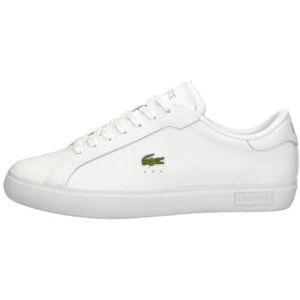 Lacoste Baskets Powercourt pour Homme, WHT/WHT, 43 EU - Publicité Lacoste Baskets Powercourt pour Homme, WHT/WHT, 43 EU - Publicité