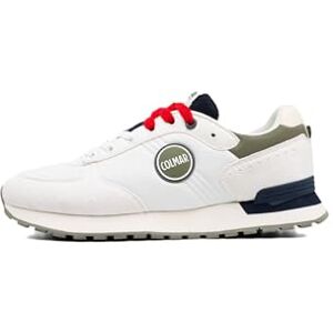 Colmar Mixte Travis Authentic Zapatillas, White-Military Green-Navy, 44 EU - Publicité Colmar Mixte Travis Authentic Zapatillas, White-Military Green-Navy, 44 EU - Publicité