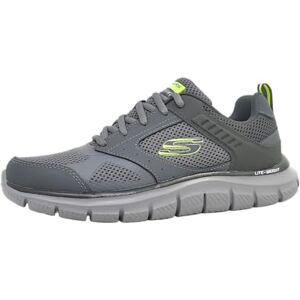 Skechers TPE, Basket Homme, Gris, 43 EU - Publicité Skechers TPE, Basket Homme, Gris, 43 EU - Publicité