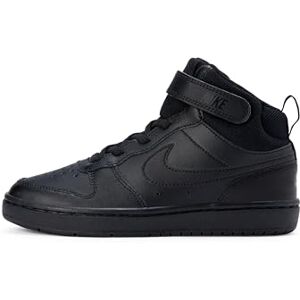 Nike Court Borough Mid 2 Big Kids' Shoe, Noir, 38 EU - Publicité Nike Court Borough Mid 2 Big Kids' Shoe, Noir, 38 EU - Publicité