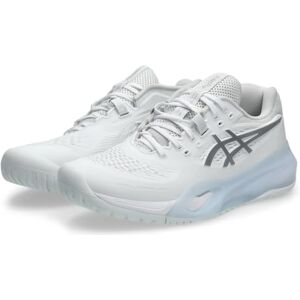 Asics Gel - Resolution X Blanc / Argent Pur Chaussures de tennis - Chaussures de tennis - Publicité Asics Gel - Resolution X Blanc / Argent Pur Chaussures de tennis - Chaussures de tennis - Publicité