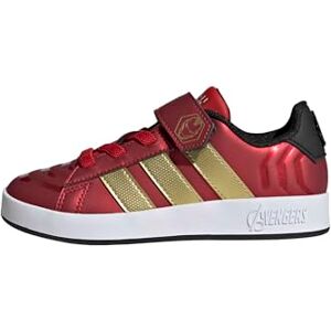 Adidas Mixte Enfant Marvel Avengers Grand Court Shoes Kids, Better Scarlet/Matte Gold/Core Black, 35 1/2 EU - Publicité Adidas Mixte Enfant Marvel Avengers Grand Court Shoes Kids, Better Scarlet/Matte Gold/Core Black, 35 1/2 EU - Publicité