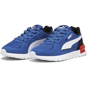 Puma Baskets à Fermeture Facile Graviton Enfant 28, Clyde Royal White Black Blue - Publicité Puma Baskets à Fermeture Facile Graviton Enfant 28, Clyde Royal White Black Blue - Publicité