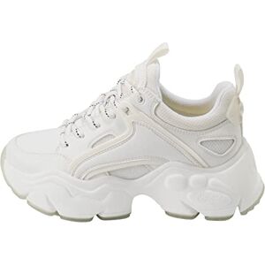 Buffalo Binary C Sneaker Low Imi Nappa/Textile Blanc Imitation Leather 41 EU - Publicité Buffalo Binary C Sneaker Low Imi Nappa/Textile Blanc Imitation Leather 41 EU - Publicité