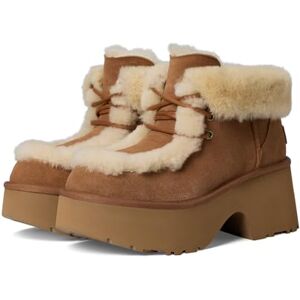 UGG Femme Esmee Lace Up Boots, Noisette, 38 EU - Publicité UGG Femme Esmee Lace Up Boots, Noisette, 38 EU - Publicité