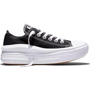 Converse Femme Chuck Taylor All Star Move Chaussures-lifestyle, Nero, 36.5 EU - Publicité Converse Femme Chuck Taylor All Star Move Chaussures-lifestyle, Nero, 36.5 EU - Publicité