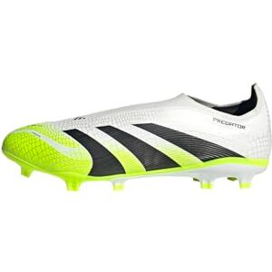 Adidas Mixte Predator League Laceless Firm Ground/Multi Ground Football Boots, Cloud White/Core Black/Lucid Lemon, 42 EU - Publicité Adidas Mixte Predator League Laceless Firm Ground/Multi Ground Football Boots, Cloud White/Core Black/Lucid Lemon, 42 EU - Publicité