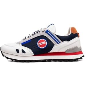 Colmar Mixte Travis Sport Dual Zapatillas, White-Navy-Red, 45 EU - Publicité Colmar Mixte Travis Sport Dual Zapatillas, White-Navy-Red, 45 EU - Publicité