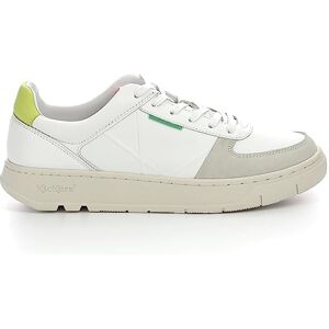 Kickers Allow,Sneakers Bas Multi Blanc Jaune Fluo, 41 EU - Publicité Kickers Allow,Sneakers Bas Multi Blanc Jaune Fluo, 41 EU - Publicité