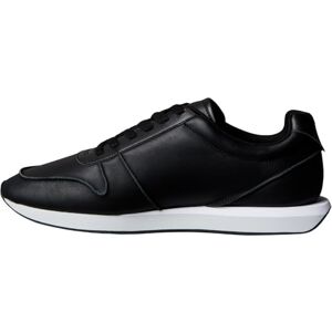 Calvin Klein Homme Retro Runner Lace Up LTH Pinch Ym0Ym01455 Low Top, Black (Black/Oyster/White), 43 EU - Publicité Calvin Klein Homme Retro Runner Lace Up LTH Pinch Ym0Ym01455 Low Top, Black (Black/Oyster/White), 43 EU - Publicité
