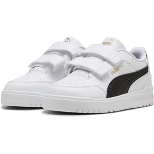 Puma Sneakers Basses Shuffle Downtown Enfant 35, White Black Gold - Publicité Puma Sneakers Basses Shuffle Downtown Enfant 35, White Black Gold - Publicité