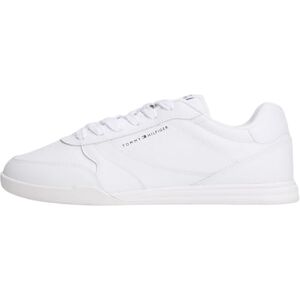Tommy Hilfiger Hommes LoPro Cup Leather Low Top, Blanc (Blanc), 44, White, 44 EU - Publicité Tommy Hilfiger Hommes LoPro Cup Leather Low Top, Blanc (Blanc), 44, White, 44 EU - Publicité