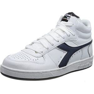 Diadora - Magic Basket Demi Icona - White - Leather - Sneakers - Publicité Diadora - Magic Basket Demi Icona - White - Leather - Sneakers - Publicité