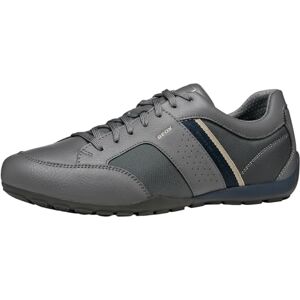 Geox Homme U Ravex A Basket, Gris foncé, 40 EU - Publicité Geox Homme U Ravex A Basket, Gris foncé, 40 EU - Publicité