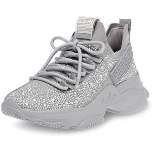 Steve Madden Femme Maxima Basket, Strass Denim, 36 EU - Publicité Steve Madden Femme Maxima Basket, Strass Denim, 36 EU - Publicité