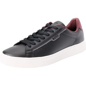 BOSS Homme Rhys_Tenn_pusdth Tennis, Black, 45 EU - Publicité BOSS Homme Rhys_Tenn_pusdth Tennis, Black, 45 EU - Publicité