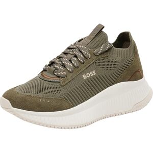 BOSS Femme TTNMEVO_Slon_lowkn Basket, Dark Green, 35 EU - Publicité BOSS Femme TTNMEVO_Slon_lowkn Basket, Dark Green, 35 EU - Publicité