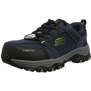Skechers Homme Greetah Baskets, Bleu Navy Suede Leather W Textile Nvbk, 43 EU - Publicité Skechers Homme Greetah Baskets, Bleu Navy Suede Leather W Textile Nvbk, 43 EU - Publicité