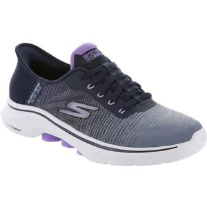 Chaussures Skechers Go Walk 7 Violet Noir - Chaussures - Publicité Chaussures Skechers Go Walk 7 Violet Noir - Chaussures - Publicité
