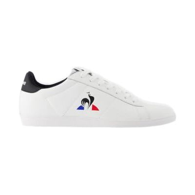 Le Coq Sportif Courtset Sneaker Homme Tige Cuir et Synthétique Semelle Caoutchouc Chaussure de Ville Style Tennis Look Urbain Décontracté Taille 42 Optical White/Black - Publicité Le Coq Sportif Courtset Sneaker Homme Tige Cuir et Synthétique Semelle Caoutchouc Chaussure de Ville Style Tennis Look Urbain Décontracté Taille 42 Optical White/Black - Publicité