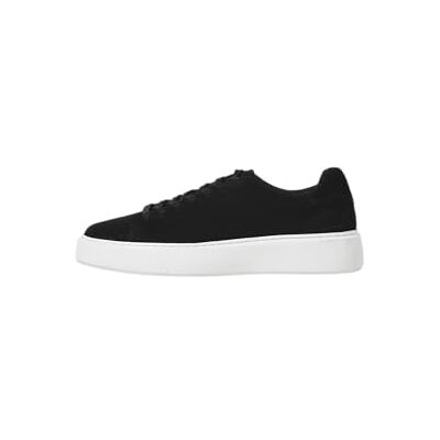 Jack & Jones Baskets en Cuir pour Homme Jfwstockholm Ln, Noir, 44 EU - Publicité Jack & Jones Baskets en Cuir pour Homme Jfwstockholm Ln, Noir, 44 EU - Publicité