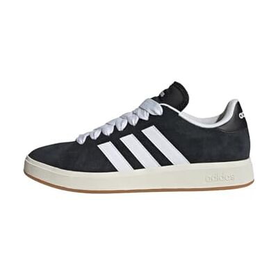 Adidas Homme Grand Court Base 00S Shoes, Core Black/Cloud White/Gum, 48 EU - Publicité Adidas Homme Grand Court Base 00S Shoes, Core Black/Cloud White/Gum, 48 EU - Publicité