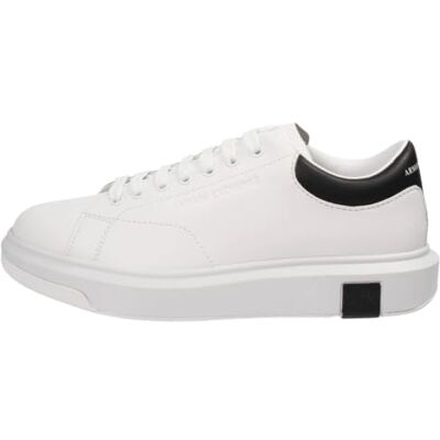 Armani Exchange Action Leather Sneakers White - Publicité Armani Exchange Action Leather Sneakers White - Publicité