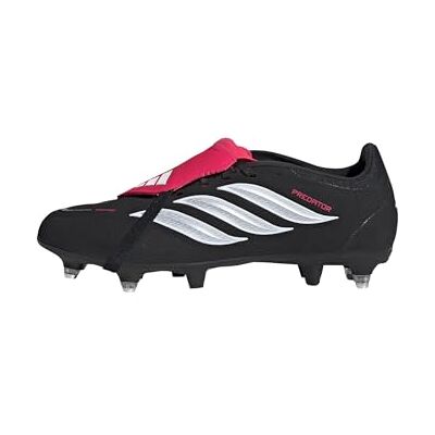 Adidas Mixte Predator League Fold-Over Tongue Soft Ground Football Boots Shoes, Core Black/FTWR White/Lucid Red, 41 1/3 EU - Publicité Adidas Mixte Predator League Fold-Over Tongue Soft Ground Football Boots Shoes, Core Black/FTWR White/Lucid Red, 41 1/3 EU - Publicité