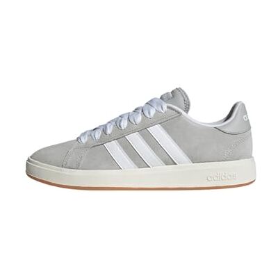 Adidas Homme Grand Court Base 00S Shoes, Grey Two/Cloud White/Gum, 48 EU - Publicité Adidas Homme Grand Court Base 00S Shoes, Grey Two/Cloud White/Gum, 48 EU - Publicité
