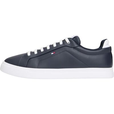 Tommy Hilfiger Icon Court Light Ess Low Top Homme, Bleu Ciel désert, 44 EU - Publicité Tommy Hilfiger Icon Court Light Ess Low Top Homme, Bleu Ciel désert, 44 EU - Publicité