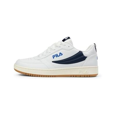 Baskets REGA NF pour Homme, Blanc, Bleu Marine Antique, 46 EU, White FILA Navy Antique White, 46 EU - Publicité Baskets REGA NF pour Homme, Blanc, Bleu Marine Antique, 46 EU, White FILA Navy Antique White, 46 EU - Publicité