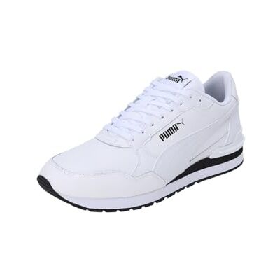 Unisex Adults St Runner V4 L Sneaker, PUMA White-PUMA Black-PUMA White, 37 EU - Publicité Unisex Adults St Runner V4 L Sneaker, PUMA White-PUMA Black-PUMA White, 37 EU - Publicité