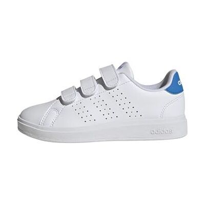 Adidas Mixte Enfant Advantage Base 2.0 Children Shoes, FTWR White/FTWR White/Lucid Ray Blue, 35 EU - Publicité Adidas Mixte Enfant Advantage Base 2.0 Children Shoes, FTWR White/FTWR White/Lucid Ray Blue, 35 EU - Publicité