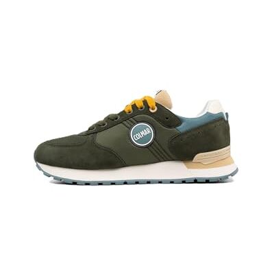 Colmar Mixte Travis Authentic Zapatillas, Military Green-Stone Blue-Beige, 43 EU - Publicité Colmar Mixte Travis Authentic Zapatillas, Military Green-Stone Blue-Beige, 43 EU - Publicité