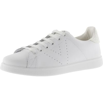 Victoria Baskets Tenis Cuir & Partie Arrière Pailletée & Logo Perforé 1125104 pour Femme Blanco 40 - Publicité Victoria Baskets Tenis Cuir & Partie Arrière Pailletée & Logo Perforé 1125104 pour Femme Blanco 40 - Publicité