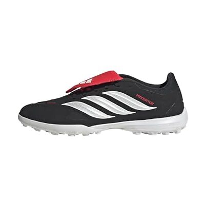 Adidas Mixte Predator League Fold-Over Tongue Turf Football Shoes, Core Black/FTWR White/Lucid Red, 43 1/3 EU - Publicité Adidas Mixte Predator League Fold-Over Tongue Turf Football Shoes, Core Black/FTWR White/Lucid Red, 43 1/3 EU - Publicité