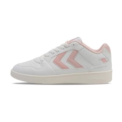 Hummel St. Power Play WMNS LZD Baskets pour Femme Blanc Brillant/Rose Chintz Taille 37 EU, Rose Chintz Blanc Brillant, 37 EU - Publicité Hummel St. Power Play WMNS LZD Baskets pour Femme Blanc Brillant/Rose Chintz Taille 37 EU, Rose Chintz Blanc Brillant, 37 EU - Publicité