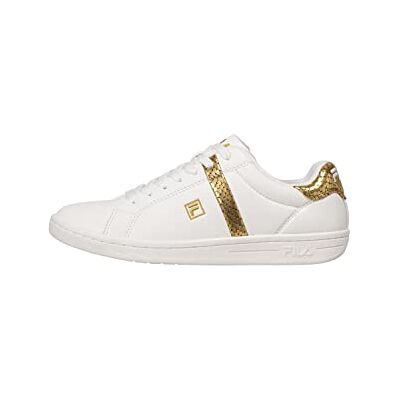 Fila Baskets Crosscourt 2 F WMN pour Femme, Or Blanc., 36 EU - Publicité Fila Baskets Crosscourt 2 F WMN pour Femme, Or Blanc., 36 EU - Publicité