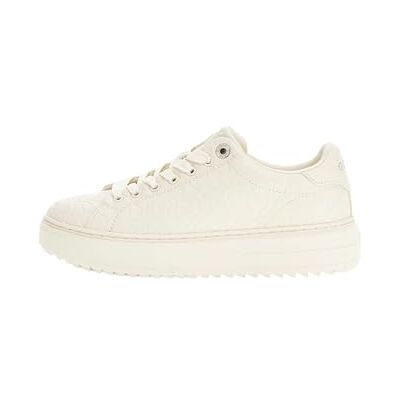 Guess Baskets Blanches Femme Denesa 12 Blanc 39FR - Publicité Guess Baskets Blanches Femme Denesa 12 Blanc 39FR - Publicité