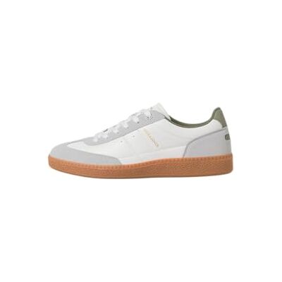 Jack & Jones Homme Sneaker Jfwkleen PU Combo Baskets, Blanc, 41 EU - Publicité Jack & Jones Homme Sneaker Jfwkleen PU Combo Baskets, Blanc, 41 EU - Publicité