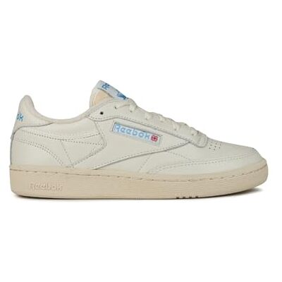 Reebok Baskets Unisexes Club C 85 Vintage, Craie Albâtre Essential Bleu, 42.5 EU - Publicité Reebok Baskets Unisexes Club C 85 Vintage, Craie Albâtre Essential Bleu, 42.5 EU - Publicité