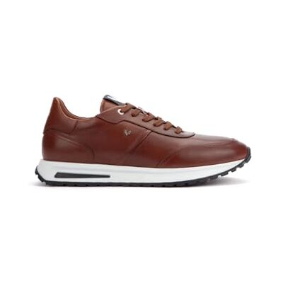 MARTINELLI Baskets en Cuir Hanbury pour Homme Color Cuero - Publicité MARTINELLI Baskets en Cuir Hanbury pour Homme Color Cuero - Publicité