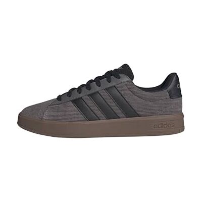 Adidas Homme Grand Court 3.0 Shoes, Charcoal/Core Black/Gum5, 47 1/3 EU - Publicité Adidas Homme Grand Court 3.0 Shoes, Charcoal/Core Black/Gum5, 47 1/3 EU - Publicité