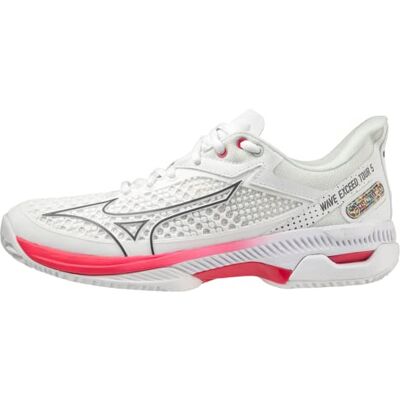 Mizuno Wave Exceed Tour 5 CC, Undyed White/QuietShade/OperaRed, 40 EU, Undyed White Quietshade Operared, 40 EU - Publicité Mizuno Wave Exceed Tour 5 CC, Undyed White/QuietShade/OperaRed, 40 EU, Undyed White Quietshade Operared, 40 EU - Publicité