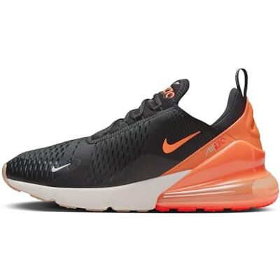 Nike Homme Air Max 270 Basket, Black/Total Orange/Bright Crim, 41 EU - Publicité Nike Homme Air Max 270 Basket, Black/Total Orange/Bright Crim, 41 EU - Publicité