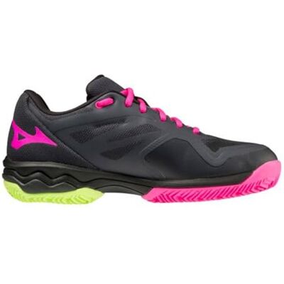 Mizuno Wave Exceed Lgtpadel Chaussures de Tennis pour Femme, Ébène Pinkglo Neolime, 38 EU - Publicité Mizuno Wave Exceed Lgtpadel Chaussures de Tennis pour Femme, Ébène Pinkglo Neolime, 38 EU - Publicité